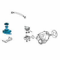 OEM Acura Oil Reservoir Assembly Diagram - 46660-TJB-A01