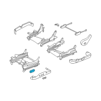 OEM Chrysler Switch-Power Seat Diagram - 4601757AC