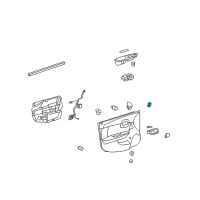 OEM Chevrolet Malibu Mirror Switch Diagram - 25999505