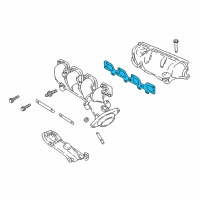 OEM Dodge Charger Gasket-Exhaust Manifold Diagram - 5038098AA