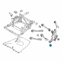 OEM BMW i8 Rubber Mounting Diagram - 33-32-6-858-235