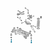 OEM 2009 Honda Ridgeline Bolt, Flange (14X125) Diagram - 90160-S0X-A00