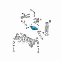 OEM 2007 Honda Pilot Arm B, Right Rear (Lower) Diagram - 52350-S9V-A00