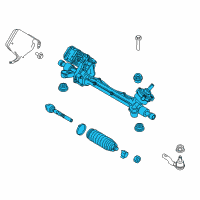 OEM 2011 Ford Flex Gear Assembly Diagram - CA5Z-3504-C