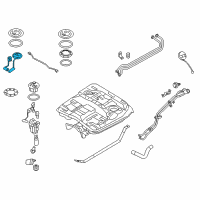 OEM Hyundai Veracruz Suction Plate And Sender Assembly Diagram - 31230-3J500