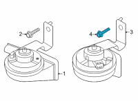 OEM 2020 Hyundai Venue Bolt-Washer Assembly Diagram - 11281-06256-B