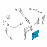 OEM Kia Sedona Engine Ecm Electronic Control Module Diagram - 391113CYN1