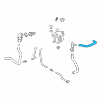 OEM 2022 Toyota Corolla Upper Hose Diagram - 16571-37240