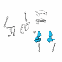 OEM 2015 Ram 1500 Sensor-Height Diagram - 56029618AC