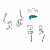 OEM Ram 1500 Module-Air Suspension Diagram - 68245951AC