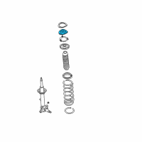 OEM 2002 Infiniti Q45 Bracket-Front Strut Mounting Insulator Diagram - 54322-4P701