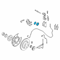 OEM 2019 BMW 440i Repair Set Brake Caliper Diagram - 34-21-6-850-859