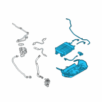 OEM 2010 Ford Mustang Vapor Canister Diagram - AR3Z-9D653-F