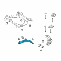 OEM 2010 Lincoln MKT Lower Control Arm Diagram - BA5Z-3079-A