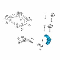 OEM 2019 Ford Taurus Knuckle Diagram - DE9Z-3K185-A