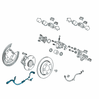 OEM Honda CR-V Harness Assy., L. Epb Diagram - 47560-TLA-A03