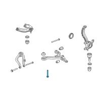 OEM 2010 Honda Accord Crosstour Bolt, Flange (14X100) Diagram - 90119-SFE-000