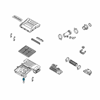 OEM 2007 Hyundai Accent Insulator Diagram - 28160-3K000