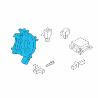 OEM Ford Fusion Clock Spring Diagram - DG9Z-14A664-B