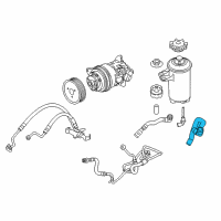 OEM BMW X6 Suction Hose Diagram - 32-41-6-850-683