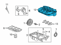 OEM 2016 Acura RLX Manifold, In. Diagram - 17160-R9S-A00