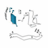 OEM 2012 Chevrolet Caprice Cooler Diagram - 92457299