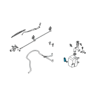 OEM 2005 Kia Sedona Motor Assembly Diagram - 0K55267483