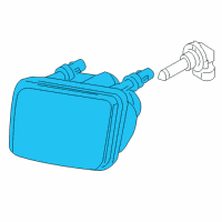 OEM 2009 Mercury Mariner Fog Lamp Diagram - 5E6Z-15200-AA
