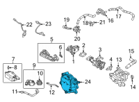 OEM 2022 Toyota Corolla Cross Vacuum Pump Diagram - 29300-F2010