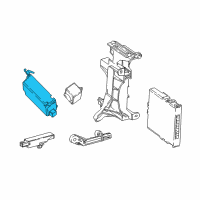 OEM Toyota Camry Receiver Diagram - 897B0-33140