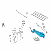 OEM Toyota Prius C Front Transmission Diagram - 85150-52611