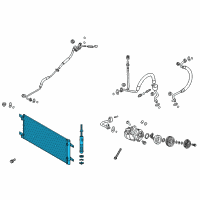 OEM 2015 Ford F-250 Super Duty Condenser Diagram - BC3Z-19712-A