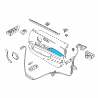 OEM 2009 BMW 335d Armrest, Front Left Diagram - 51-41-7-239-663