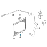 OEM Chevrolet Drain Plug Gasket Diagram - 19316316