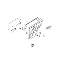 OEM 2009 Kia Sorento Lamp-Courtesy Diagram - 926323E000