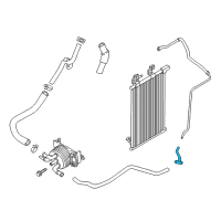 OEM 2016 Nissan Titan XD Hose-Oil Cooler, Auto Transmission Diagram - 21632-EZ30A