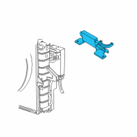 OEM Ford Explorer Sport Trac Power Steering Cooler Diagram - 2L2Z-3D746-AA