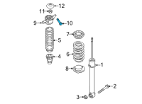 OEM 2022 Hyundai Tucson Bolt-FLANGE Diagram - 11447-10356-K