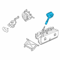 OEM 2004 Acura RL Coil, Front Ignition (Torque Converter-2 2A) Diagram - 30520-PR7-A33