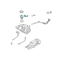 OEM 2012 Ford Fusion Fuel Gauge Sending Unit Diagram - AE5Z-9A299-E