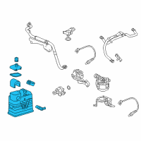 OEM 2020 Chevrolet Impala Vapor Canister Diagram - 84835160