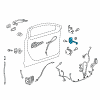 OEM 2020 Buick Regal Sportback Door Check Diagram - 39185963