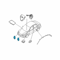 OEM 2010 Kia Rio Sensor Assembly-Front Impact Diagram - 959202H100