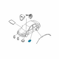 OEM 2009 Hyundai Sonata Sensor Assembly-Side Impact Diagram - 95920-2H000