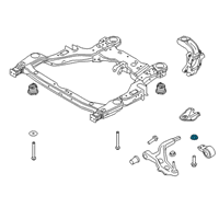 OEM Mercury Insulator Nut Diagram - -W520515-S440