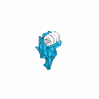 OEM 2006 Chevrolet Silverado 1500 HD Bracket Diagram - 97365046