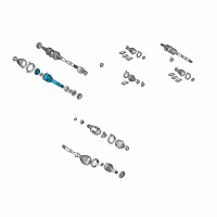 OEM Toyota Camry CV Joints Diagram - 43030-0W010