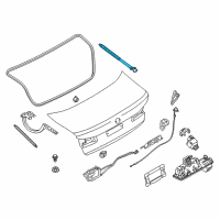 OEM 2021 BMW 530i Spindle Drive, Right Diagram - 51-24-8-737-952