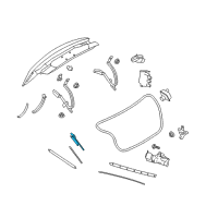 OEM Lincoln Actuator Diagram - GD9Z-432A38-A