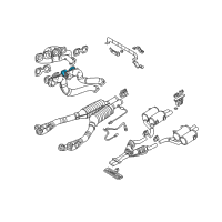 OEM 1994 BMW 740iL Asbestos Free Gasket Diagram - 11-62-7-505-789